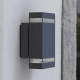 Jannik IP44 kinkiet LED 2x3,8W 2x120lm 3000K grafitowy