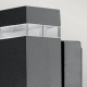 Jannik IP44 kinkiet LED 2x3,8W 2x120lm 3000K grafitowy