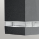 Jannik IP44 kinkiet LED 2x3,8W 2x120lm 3000K grafitowy