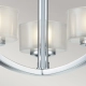 Meridian IP44 lampa sufitowa 3xG9 polerowany chrom