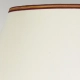 Oxblood lampa stołowa 1xE27 czerwona