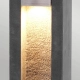Parkstone IP55 słupek ogrodowy LED 6W 650lm 3000K bazalt stal nierdzewna