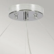 Pearce lampa wisząca 7xE27 polerowany chrom