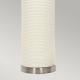 Ripple lampa stołowa 1xE27 biała