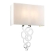 Rosa kinkiet 2 x E27 ROSA-LARGE-PC Elstead Lighting