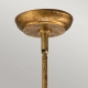 Sun King lampa wisząca 1xE27 płatki złota