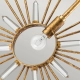 Sun King lampa wisząca 1xE27 płatki złota