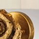 Swirl kinkiet 1xE27 płatki złota