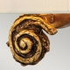Swirl kinkiet 1xE27 płatki złota