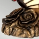 Tiffany Animal Lamps lampa stołowa 1xG9 brąz architektoniczny