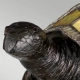Tiffany Animal Lamps lampa stołowa 1xG9 vintage brąz