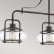 Trilogy lampa wisząca 3xE27 stary brąz