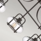Trilogy lampa wisząca 3xE27 stary brąz