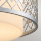 Ziggy lampa sufitowa 2xE27 lakierowane srebro