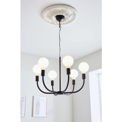 Amistoso lampa wisząca 6xE27 108290 czarna