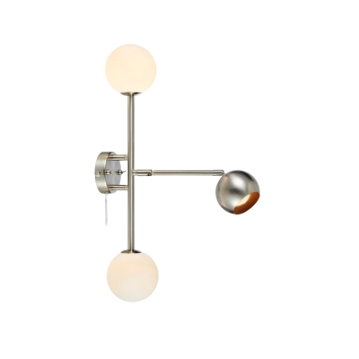 Beside kinkiet 2xG9 1xGU10 108256 stalowy, biały Markslojd