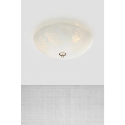 Blad 43cm lampa sufitowa 3xE14 107755 stalowa, biała