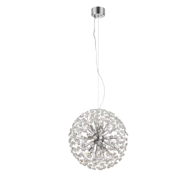 Bolid lampa wisząca 9xG9 108101 chrom Markslojd