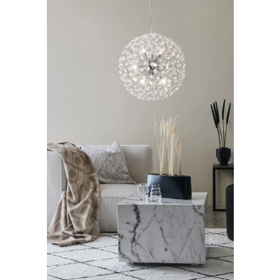 Bolid lampa wisząca 9xG9 108101 chrom