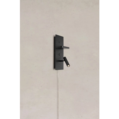 Carica kinkiet LED 4W 125lm 3000K 109018 czarny