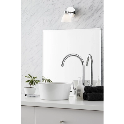 Cassis IP44 kinkiet 1xG9 106367 chrom, biały