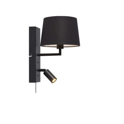 Como kinkiet 1xE14 1xLED 3W 360lm 3000K 108595 czarny Markslojd