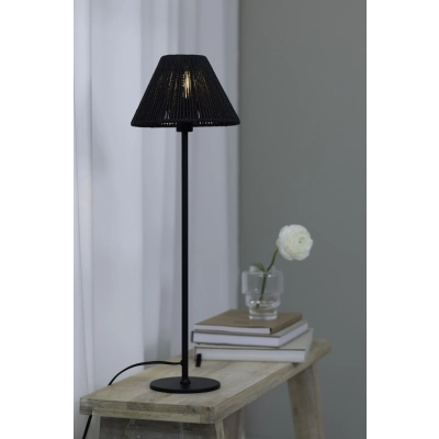 Corda lampka stołowa 1xE14 108446 czarna