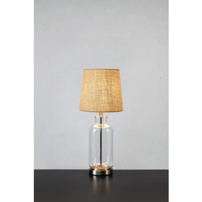 Costero lampka stołowa 1xE27 108694 transparentna