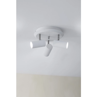 Costilla Round lampa sufitowa 3xGU10 108464 biała