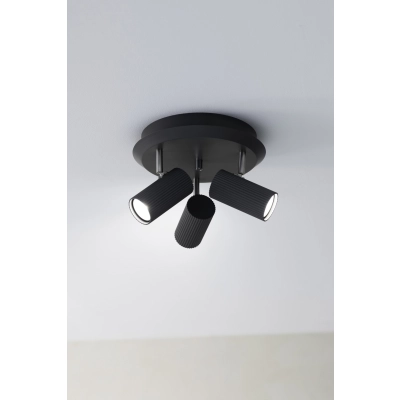 Costilla Round lampa sufitowa 3xGU10 108471 szara