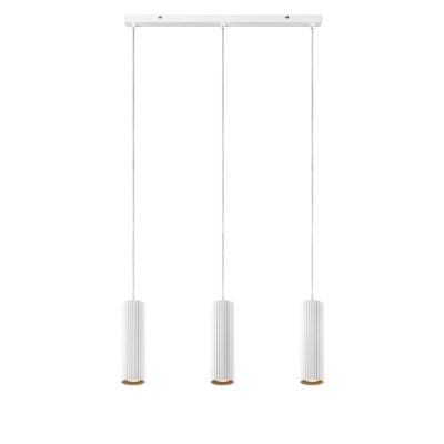 Costilla Straight lampa wisząca 3xGU10 108466 biała Markslojd