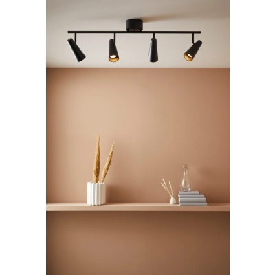 Crest lampa sufitowa 4xGU10 108202 czarna