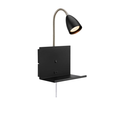 Cuarto kinkiet 1xGU10 108855 czarny Markslojd