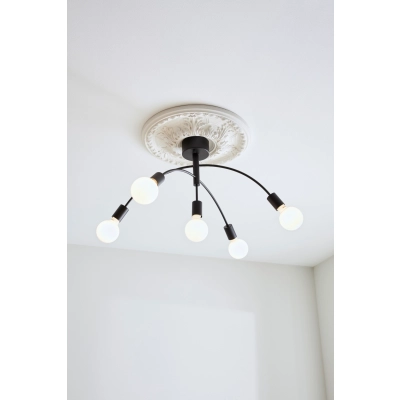 Cygnus lampa sufitowa 5xE27 108284 czarna