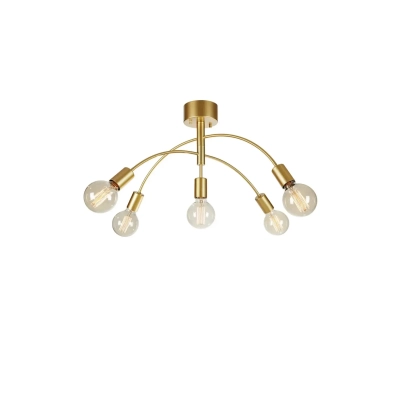 Cygnus lampa sufitowa 5xE27 108285 złota Markslojd