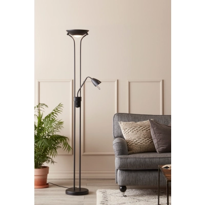 Detroit lampa podłogowa 2xGU10 111223 czarna