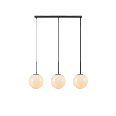 Dione lampa wisząca 3xE14 108269 czarna, biała Markslojd