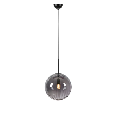 Fengari lampa wisząca 1xE14 108762 czarna, dymna Markslojd