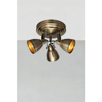 Fjällbacka lampa sufitowa 3xE14 104050 antyczna