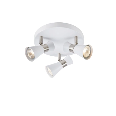 Folie Round lampa sufitowa 3xGU10 108628 biała Markslojd