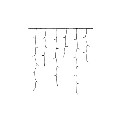 Garden 24 Icicle IP44 girlanda 160xLED 9,6W 2700K 108179 czarna, przezroczysta Markslojd
