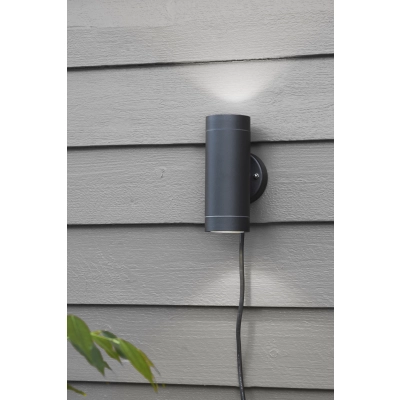 Garden 24 Cylinder IP44 kinkiet 2xLED 2x3W 433lm 3000K 108169 czarny