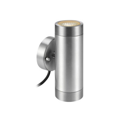 Garden 24 Cylinder IP44 kinkiet 2xLED 2x3W 433lm 3000K 108170 aluminium Markslojd