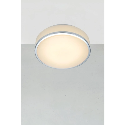 Global 28cm IP44 lampa sufitowa LED 9W 700lm 3000K 105960 biała