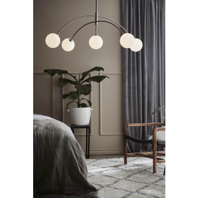 Heaven lampa wisząca 5xG9 107559 stalowa, biała