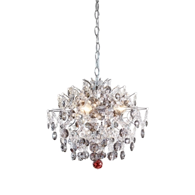 Hidden Gem lampa wisząca 3xE14 107416 chrom, wielokolorowa Markslojd