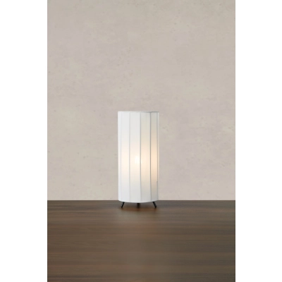 Hikari lampka stołowa 1xE27 108958 biała, czarna