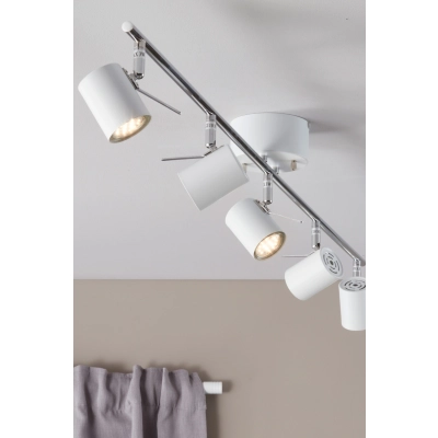 Hyssna Led lampa sufitowa 5xGU10 105487 biała