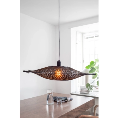 Kumo lampa wisząca 1xE27 108671 czarna