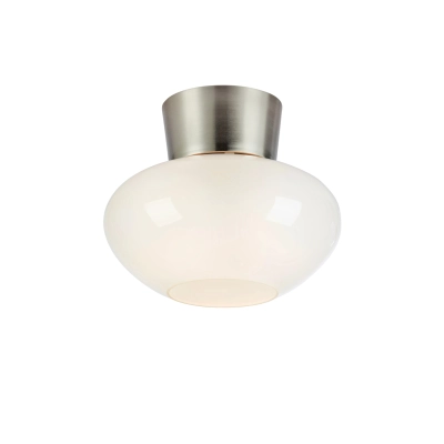 Malaga lampa sufitowa 1xE27 109025 biała, nikiel satynowy Markslojd